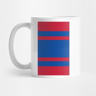 Crystal Palace FC Varsity Retro Red & Blue Home Mug